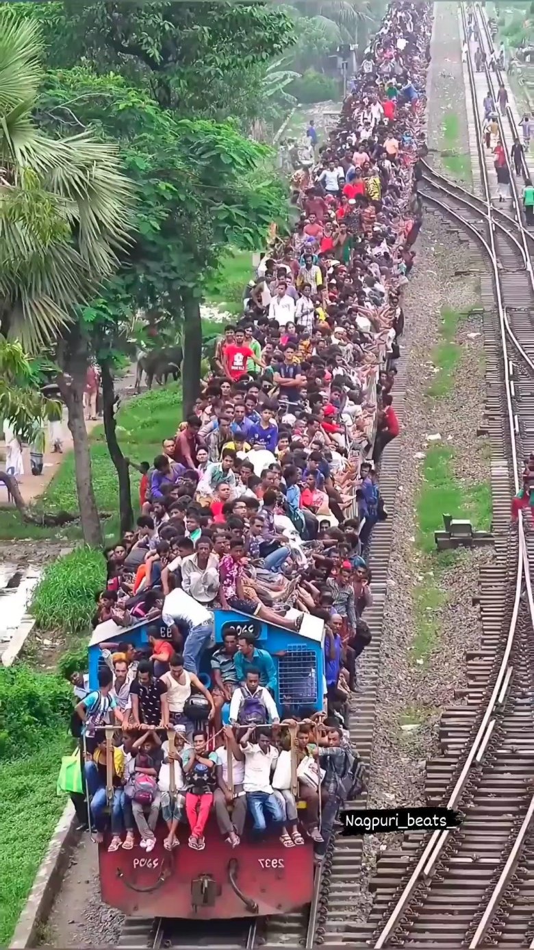 Поезд в Индии