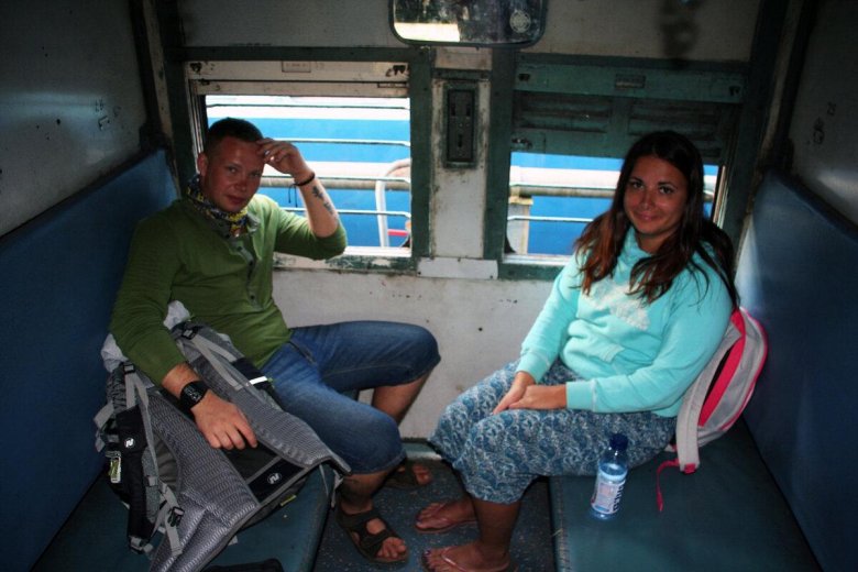 Поезд в Индии