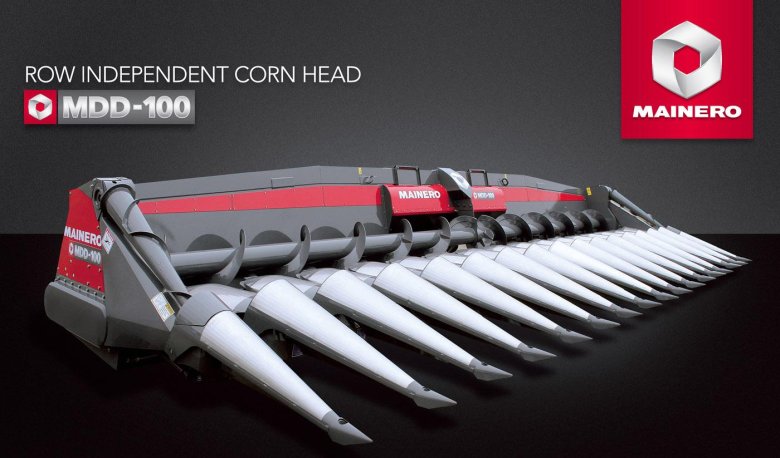 Безрядковая жатка для кукурузы