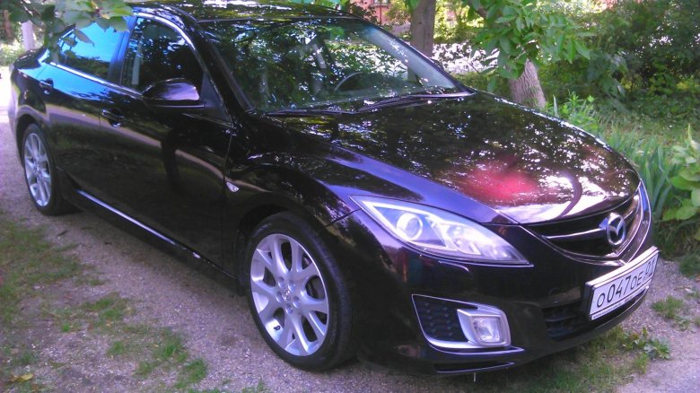 Мазда 6 Вишневая