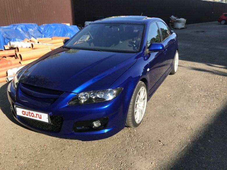 Mazda 6 MPS синяя