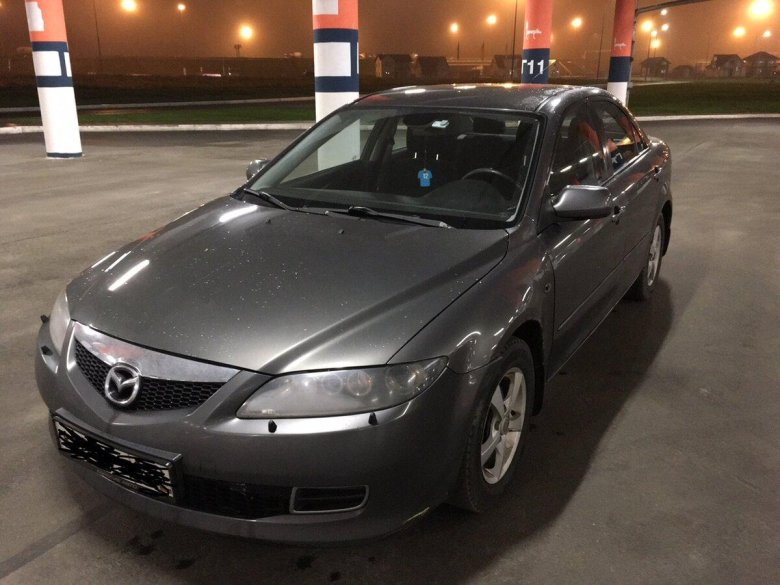 Мазда 6 серая 2006