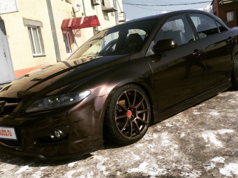 Мазда 6 gg черная