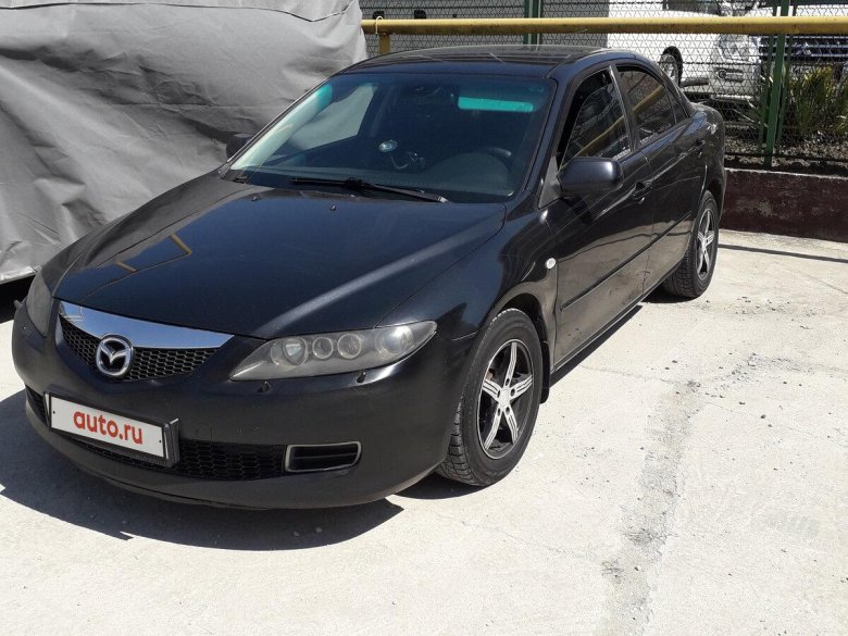 Mazda 6 gg черная