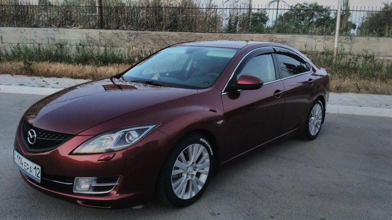 Мазда 6 2008 Вишневая