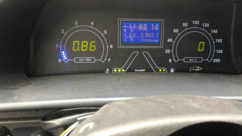 Внутри автомобиля