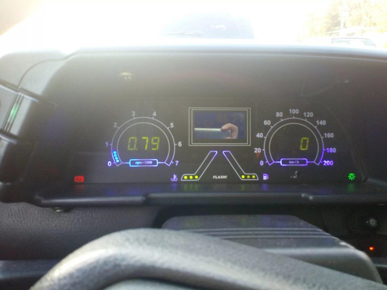 Электронная приборка ВАЗ 2112