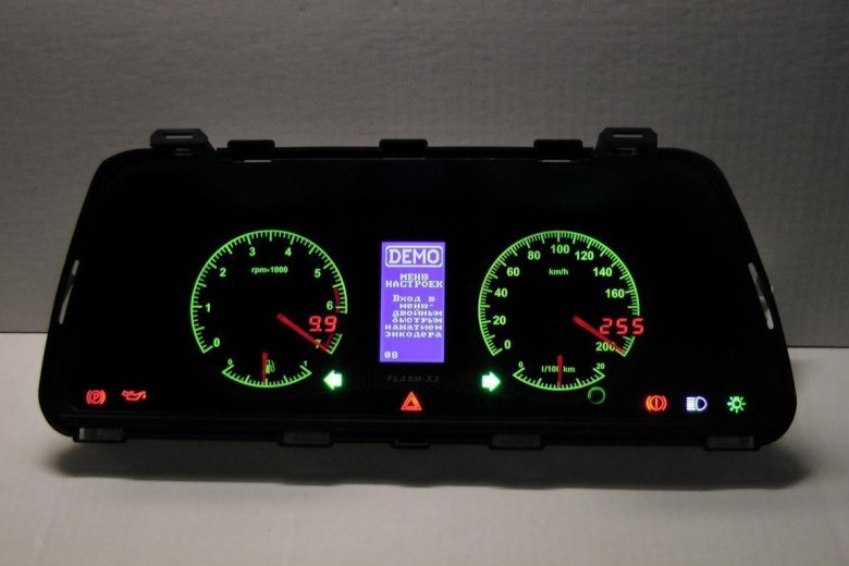 Панель приборов ВАЗ 2114 Flash x3