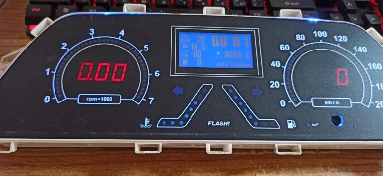 Flash x1 приборная панель