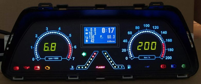 Электронная панель приборов на ВАЗ 2115
