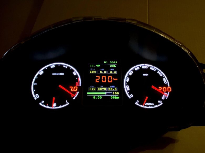 Приборная панель Flash x5 Приора