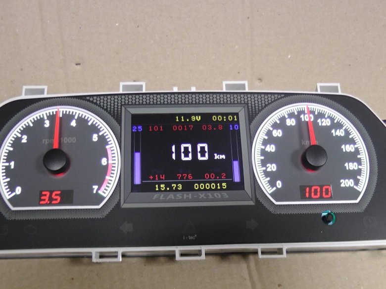 Комбинация приборов Flash x103m