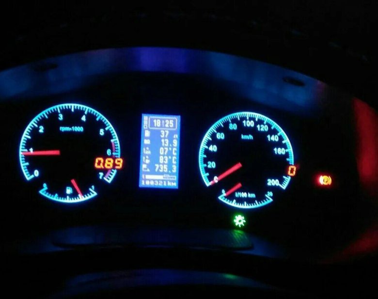 Флеш 4 приборка Приора