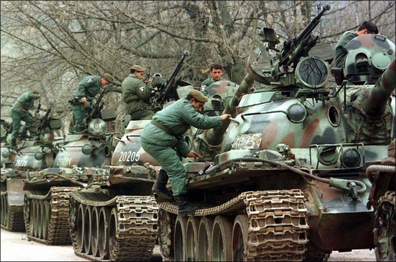 Т 55 В Югославии