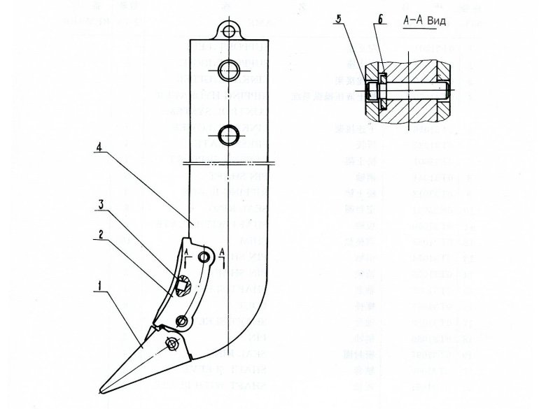 Коронка на рыхлитель бульдозер б 10