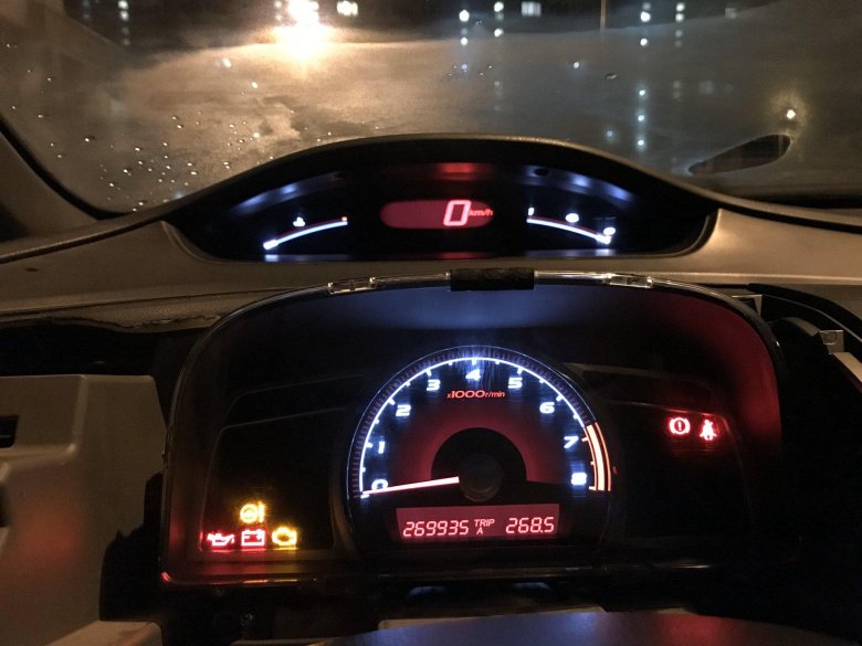 Приборная панель Honda Civic 8