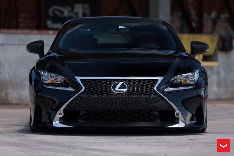 Lexus RC 350 черный