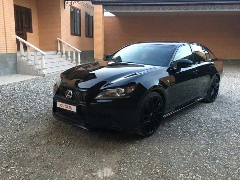 Lexus GS 350 2012 черный