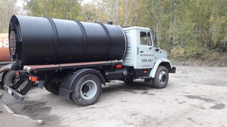 ЗИЛ ассенизатор ко-520