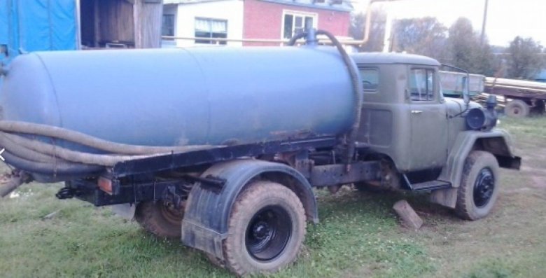 ЗИЛ 130 ассенизатор 8 кубов