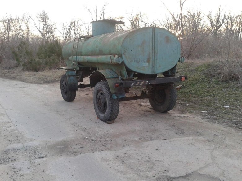 Бочка для ГСМ на базе 2птс4