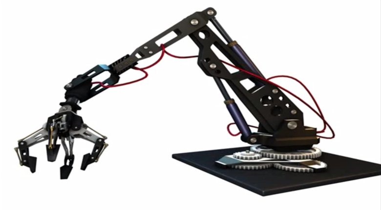 Захват клешня манипулятора