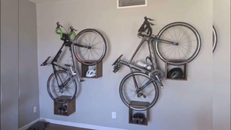 Хранение велосипеда в шкафу