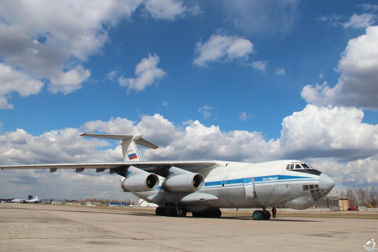 Самолет-лаборатория ил-76 МДК