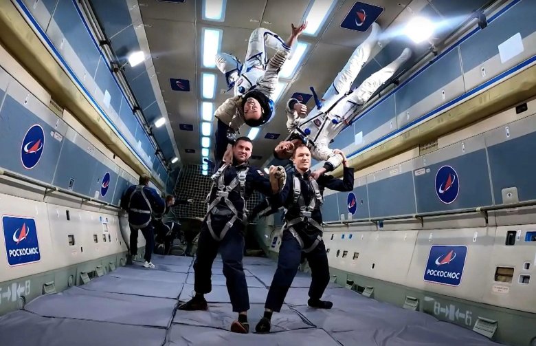 Ил 76 Невесомость