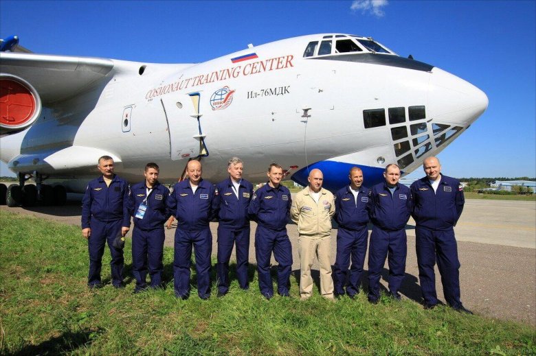 Самолет-лаборатория ил-76 МДК