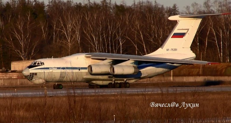 Самолет-лаборатория ил-76 МДК