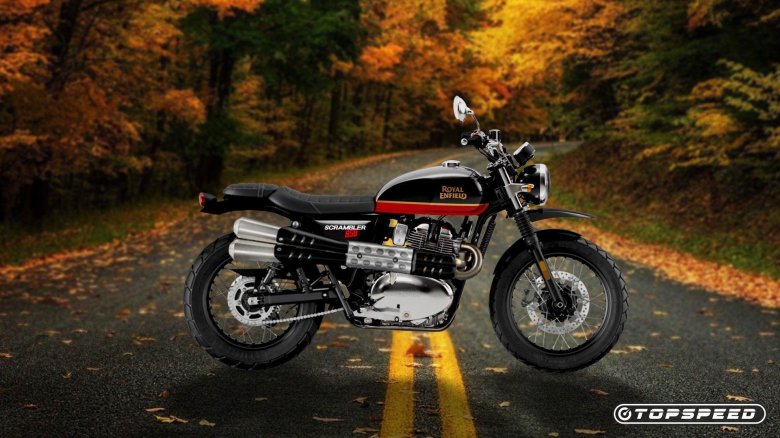 Мотоцикл Триумф Скрамблер