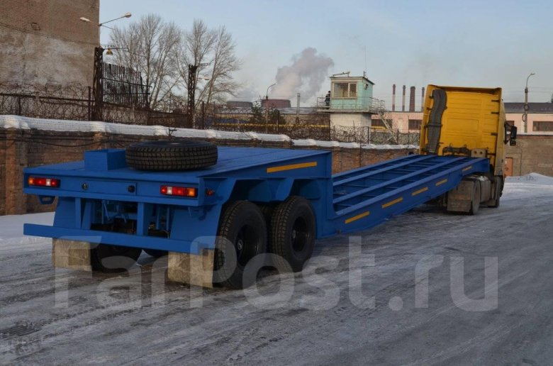 Полуприцеп контейнеровоз ЧЕЛЯБДОРМАШ 943824, 1989