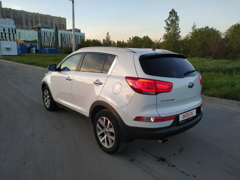 Kia Sportage 3 белый