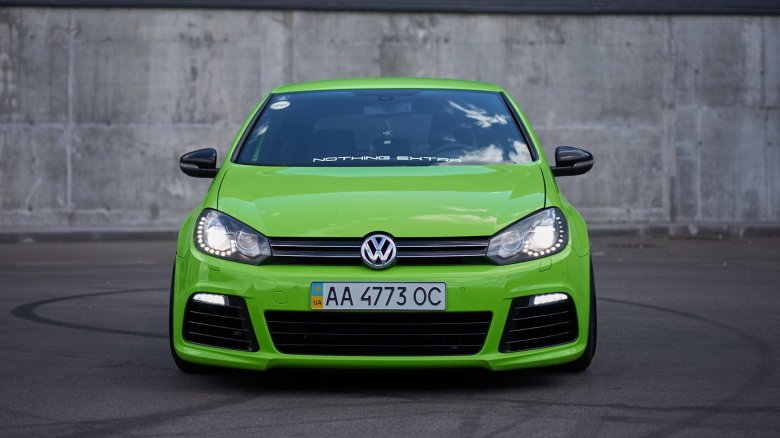 VW Golf GTI 4 зеленый