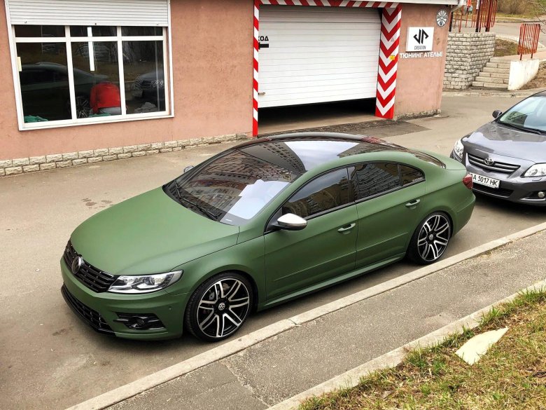 Passat b6 зеленый