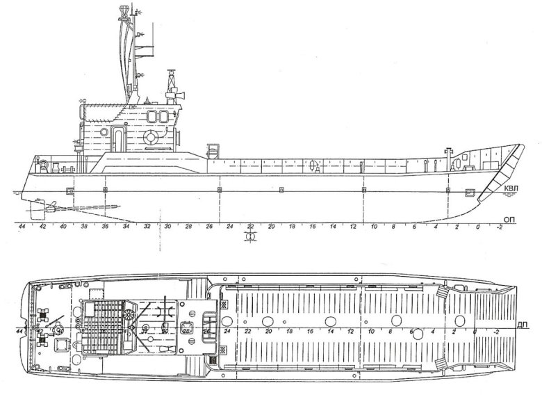 Десантные катера проекта 1176 типа "акула"