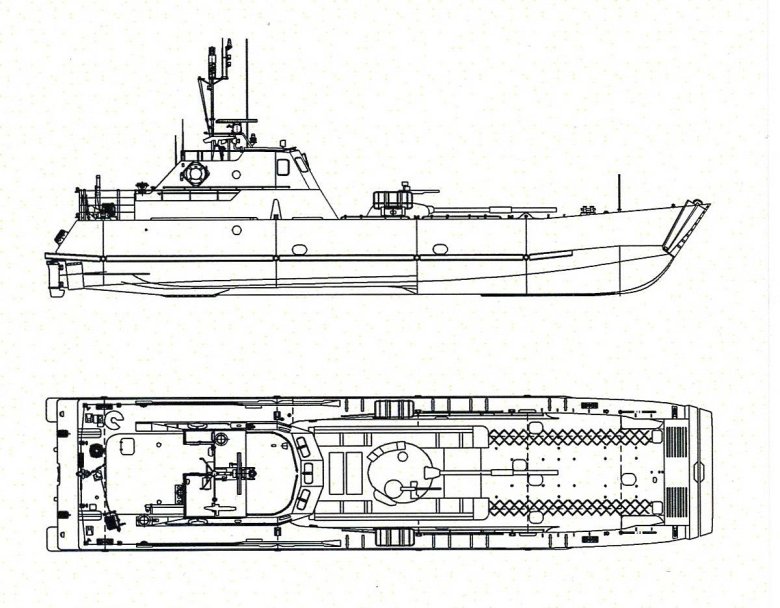 Десантный катер 11770