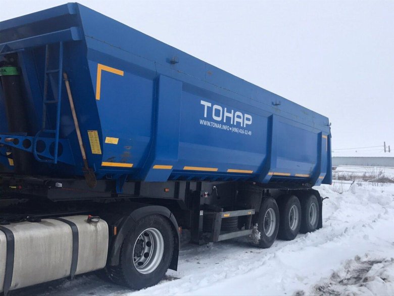 Самосвальный полуприцеп тонар