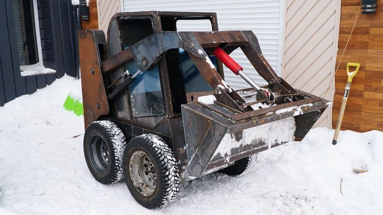 Повторитель стрелы на мини погрузчик