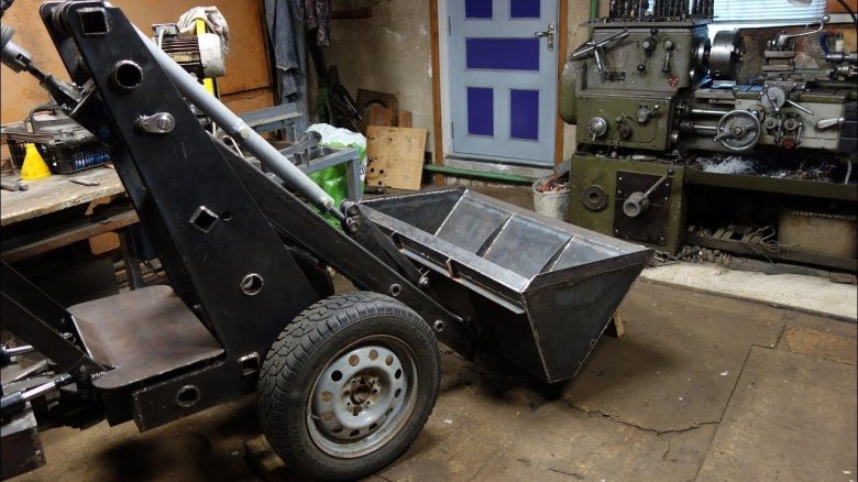 Минипогрузчик переломка 4х4