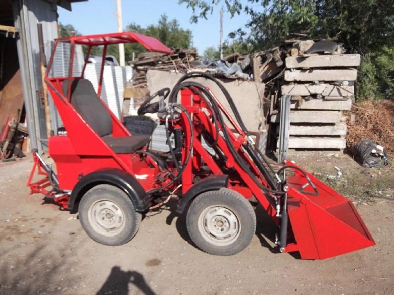 Погрузчик переломка 4х4