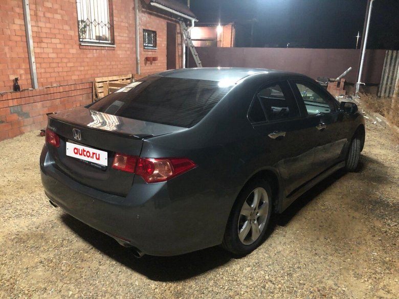 Honda accord viii рестайлинг