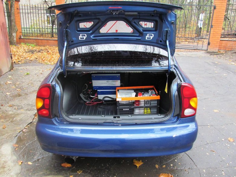 ЗАЗ шанс багажник