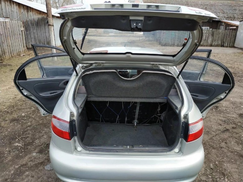 ЗАЗ шанс хэтчбек багажник