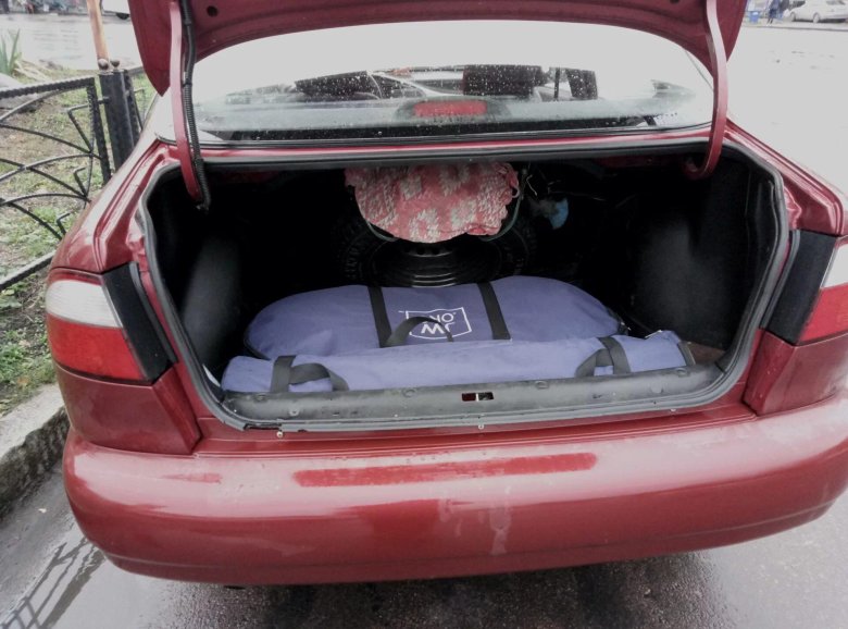 Дэу Эсперо багажник