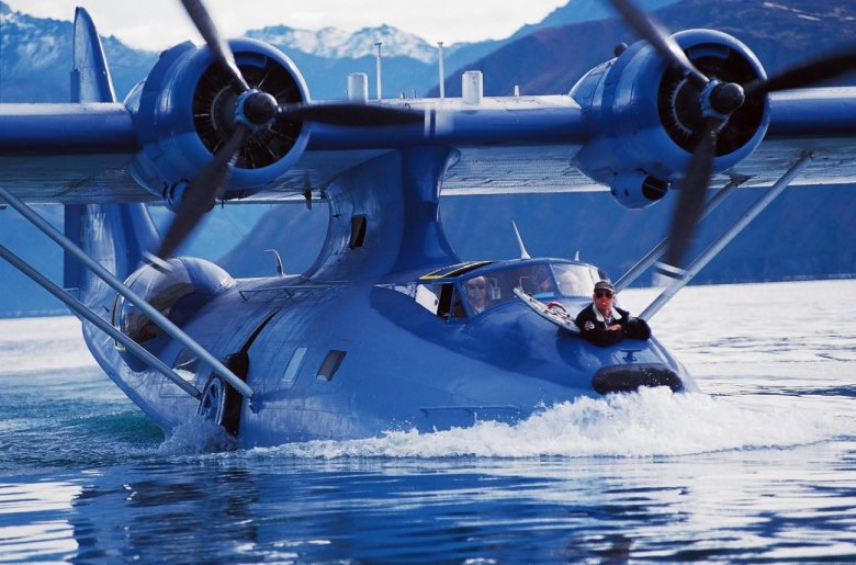 Гидросамолет Каталина 2-х моторный