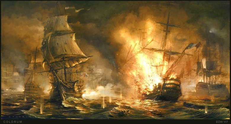 Морские баталии 17 века
