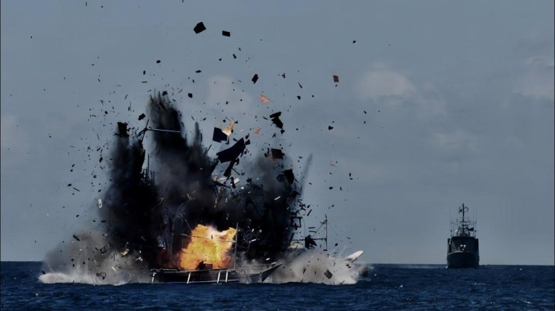 Взрыв корабля