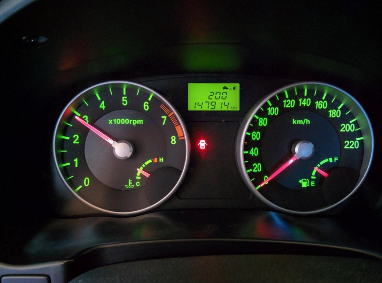 Приборная панель Hyundai Accent